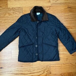 Ralph Lauren Navy Quilted Kids Jacket